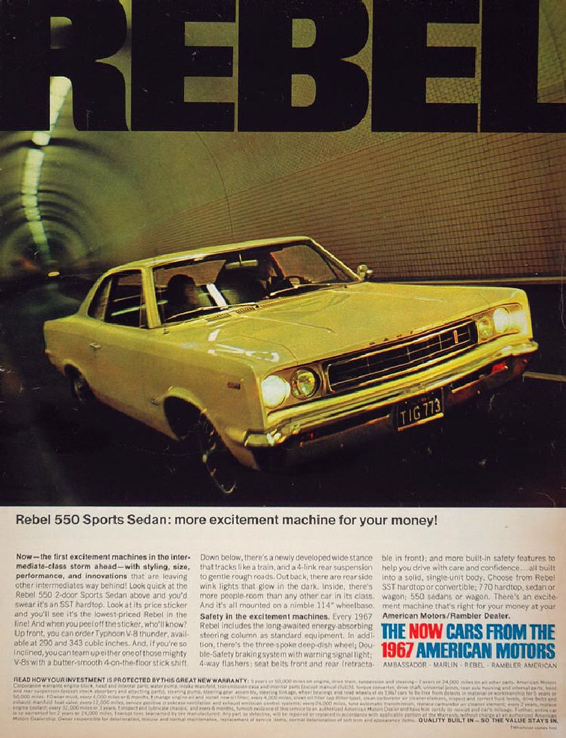 1967 AMC Rebel 3